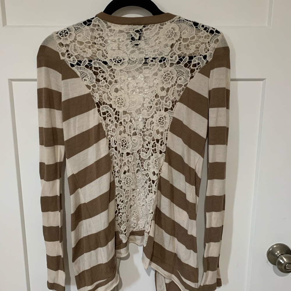 Striped Rue21 cardigan